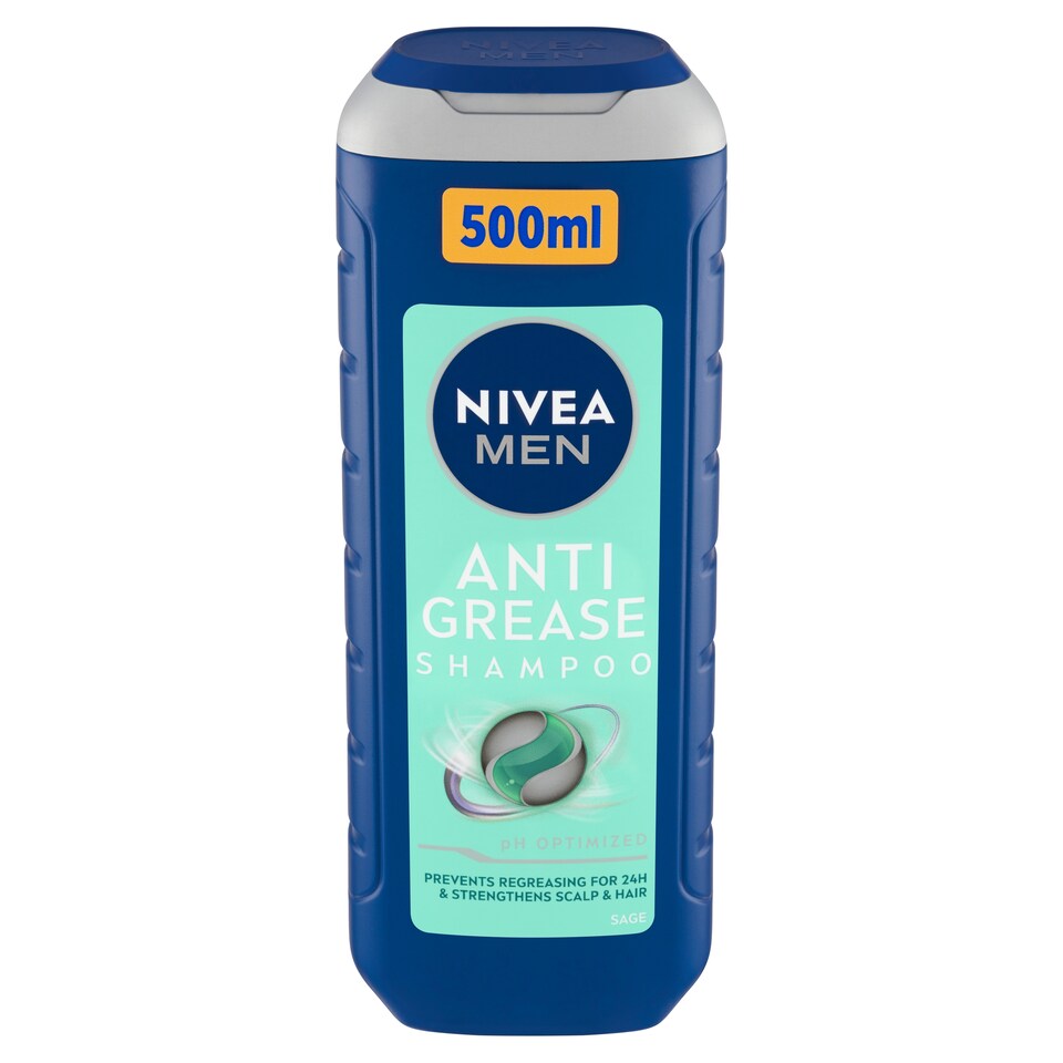 image 1 of Nivea Men Anti Grease Shampoo 500 ml