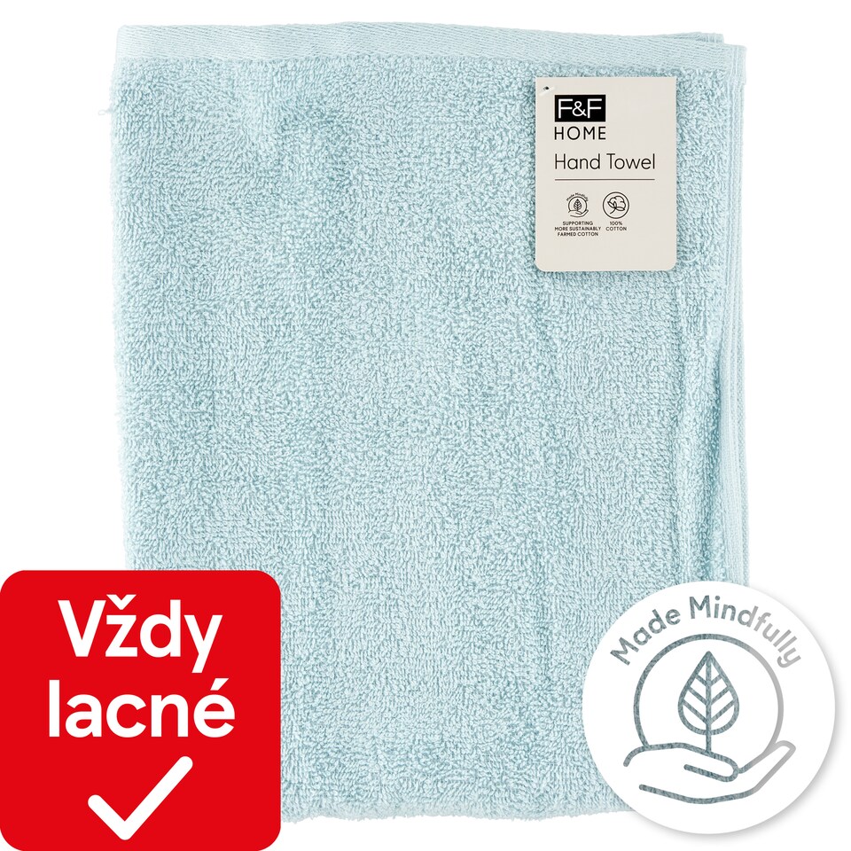 F&F Home Pale Blue uterák 50 cm x 90 cm
