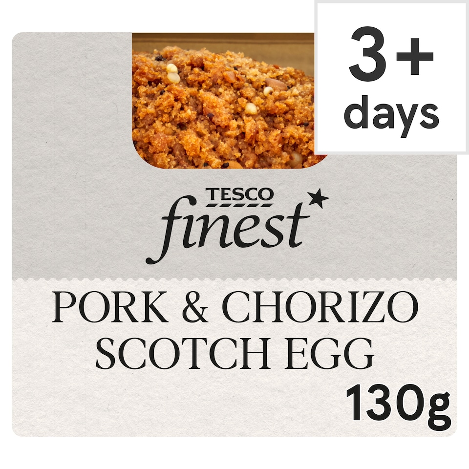 Tesco Finest Pork & Chorizo Scotch Egg 130g
