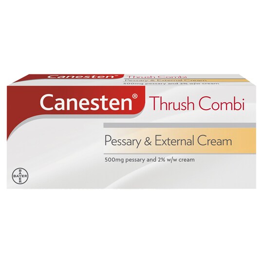 Canesten Thrush Pessary & Cream Combination Tesco Groceries
