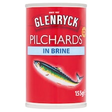 Glenryck Pilchards In Brine 155G