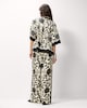 image 4 of F&F Floral Short Sleeved Co-ord Shirt in Multi Black