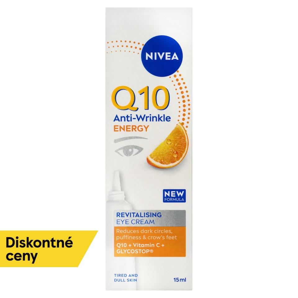 obrázok 1 z Nivea Q10 Energy Energizujúci očný krém proti vráskam 15 ml