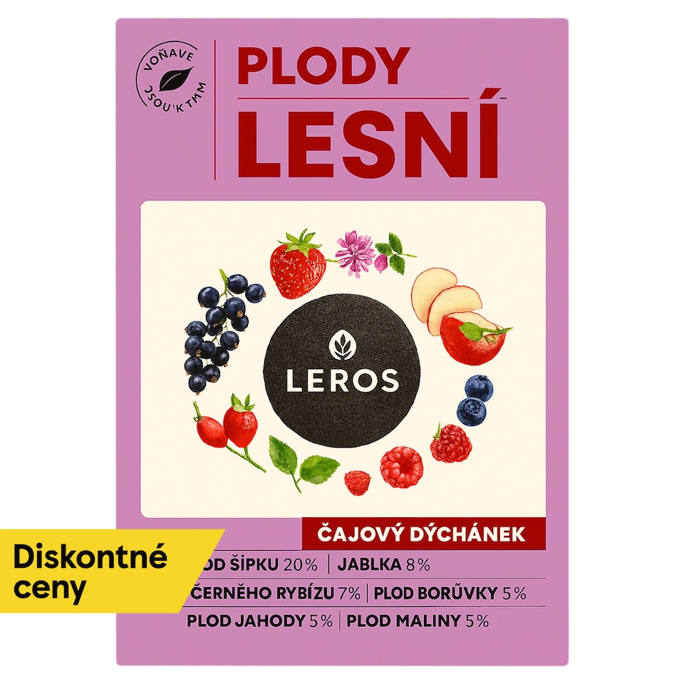 obrázok 1 z Leros Čajová chvíľka lesné plody 20 x 2,2 g (44 g)