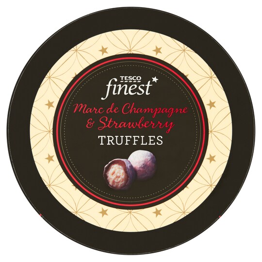 Tesco Finest Strawberry Boxed Truffles 140g Tesco Groceries