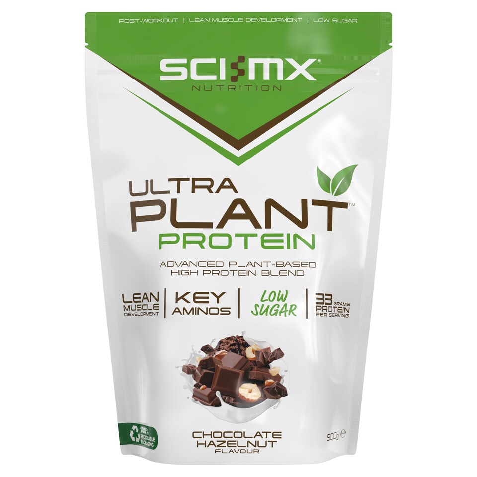 SCI-MX Ultra Plant Protein Powder - Chocolate Hazelnut 900g