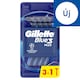 image 1 of Gillette Blue3 Plus Comfort, Disposable Razors For Men, 4-Pack Razors