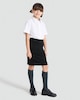 image 1 of F&F School Girls Pencil Skirt in Black
