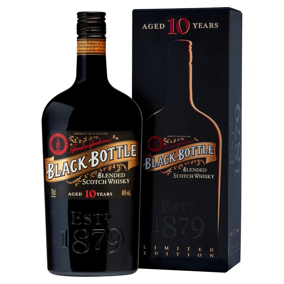 image 1 of Black Bottle 10-Year-Old Blended Scotch Whisky 70cl