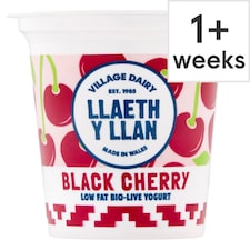 Llaeth Y Llan Low Fat Cherry Yogurt 125G (L)