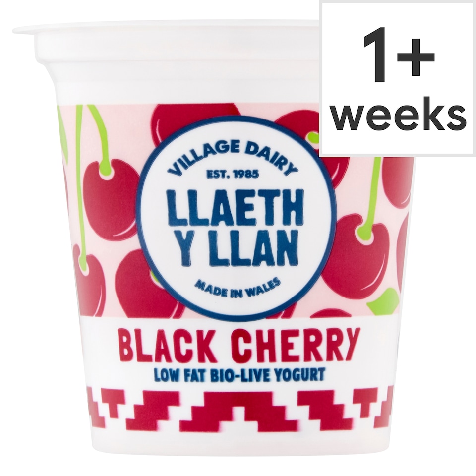Llaeth Y Llan Low Fat Cherry Yogurt 125G (L)