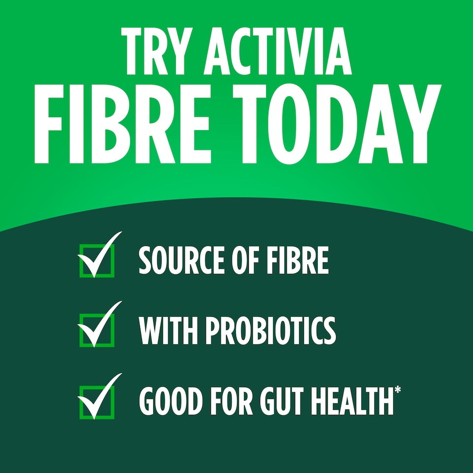 image 1 of Activia Fibre Cereals Gut Health Yoghurt 400g