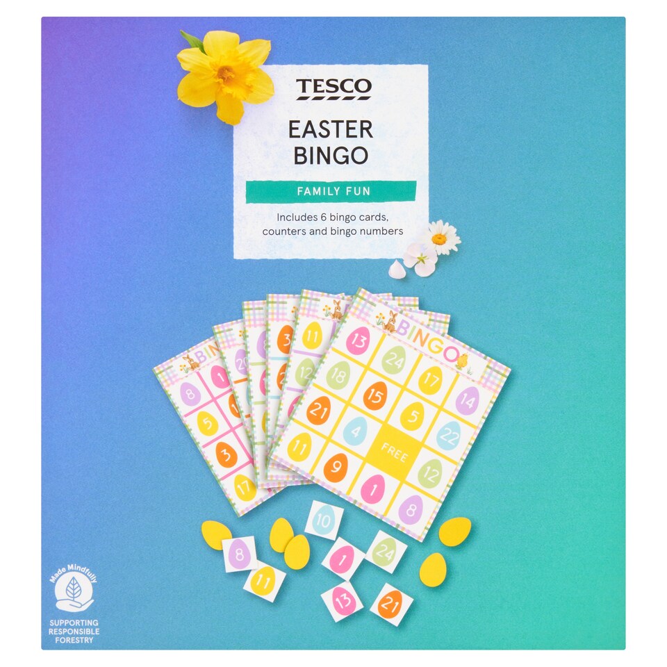 TESCO EASTER BINGO 
