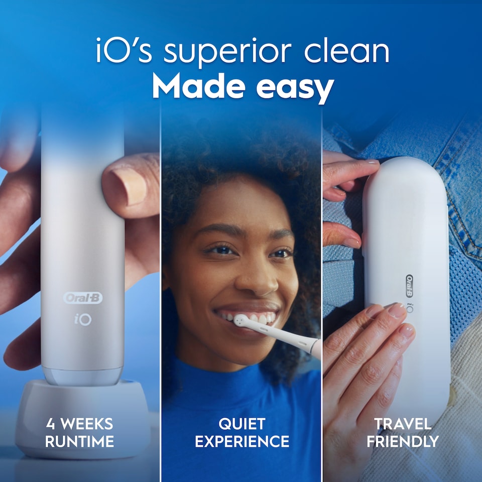 image 1 of Oral-B iO Series 2 Clean & Care Pink Electric Toothbrush and Travel Case