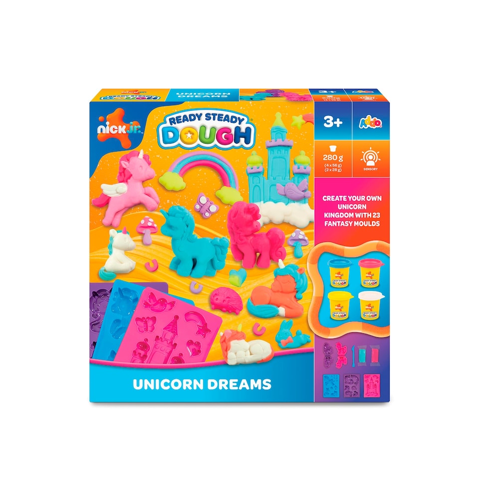 image 1 of Addo Nick Jr. Unicorn Dough Set