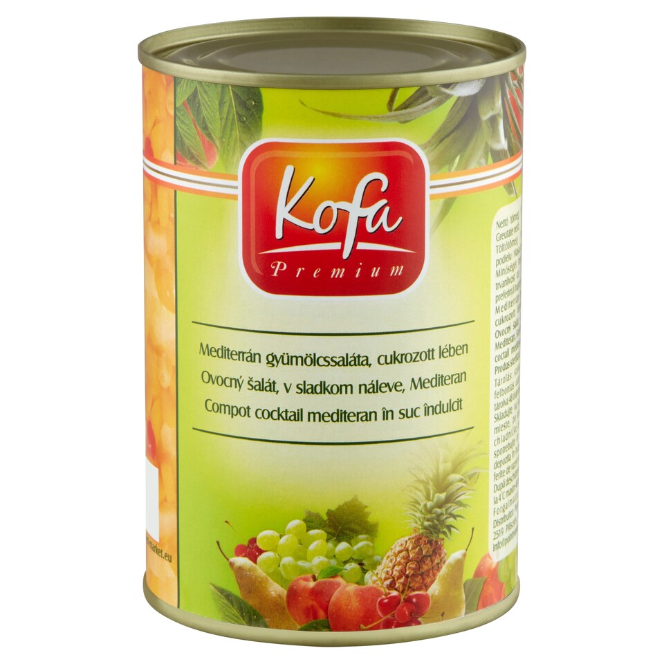image 1 of Kofa Premium Mediterranean Fruit Salad in Syrup 410 g