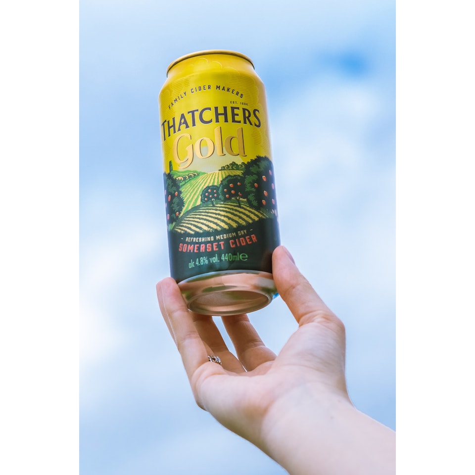 image 1 of Thatchers Gold Cider 4X500ml Can