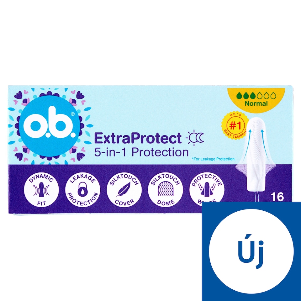 o.b. ExtraProtect Normal tampon 16 db