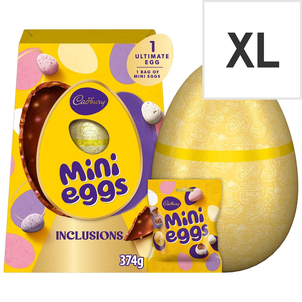 Cadbury Dairy Milk Mini Eggs Shell 374g