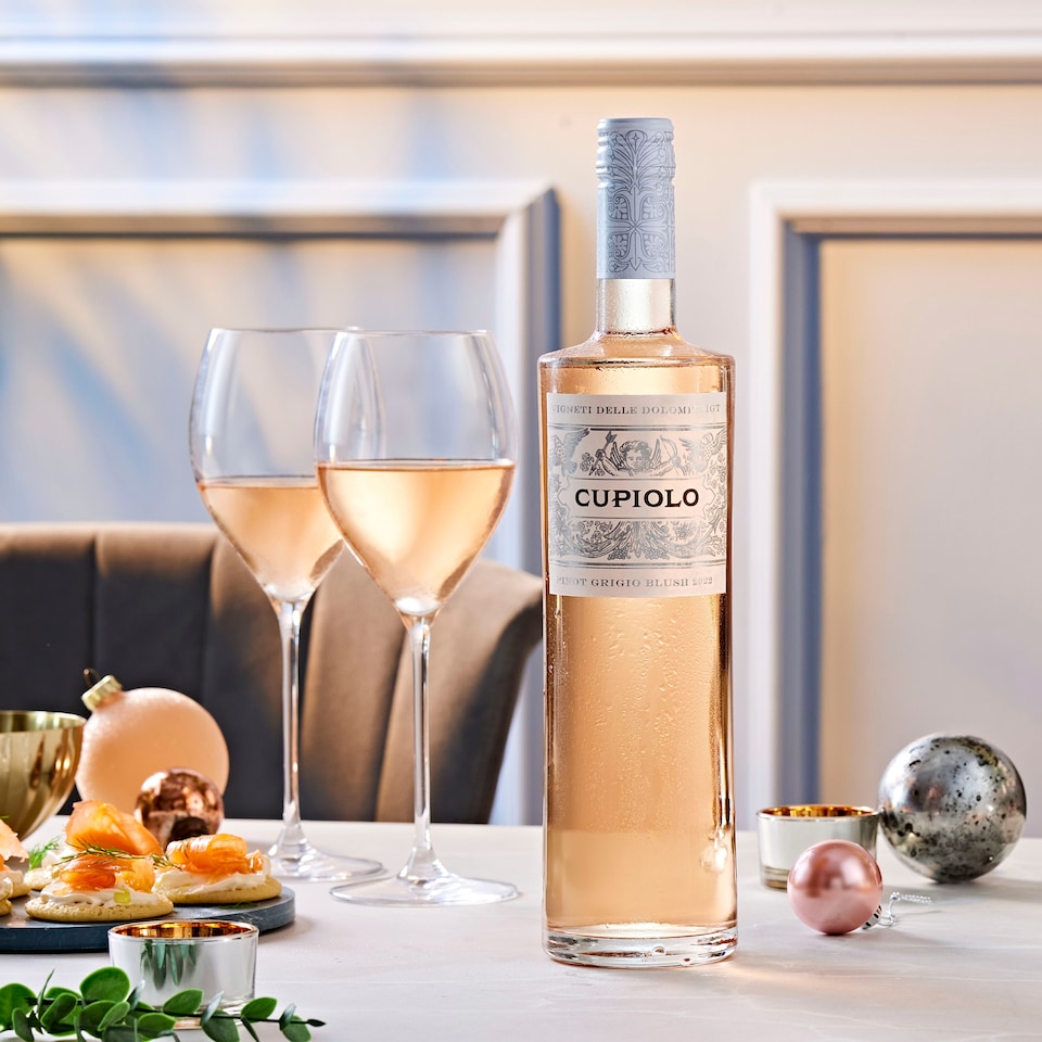 image 1 of Cupiolo Italian Pinot Grigio Rose Wine 75cl