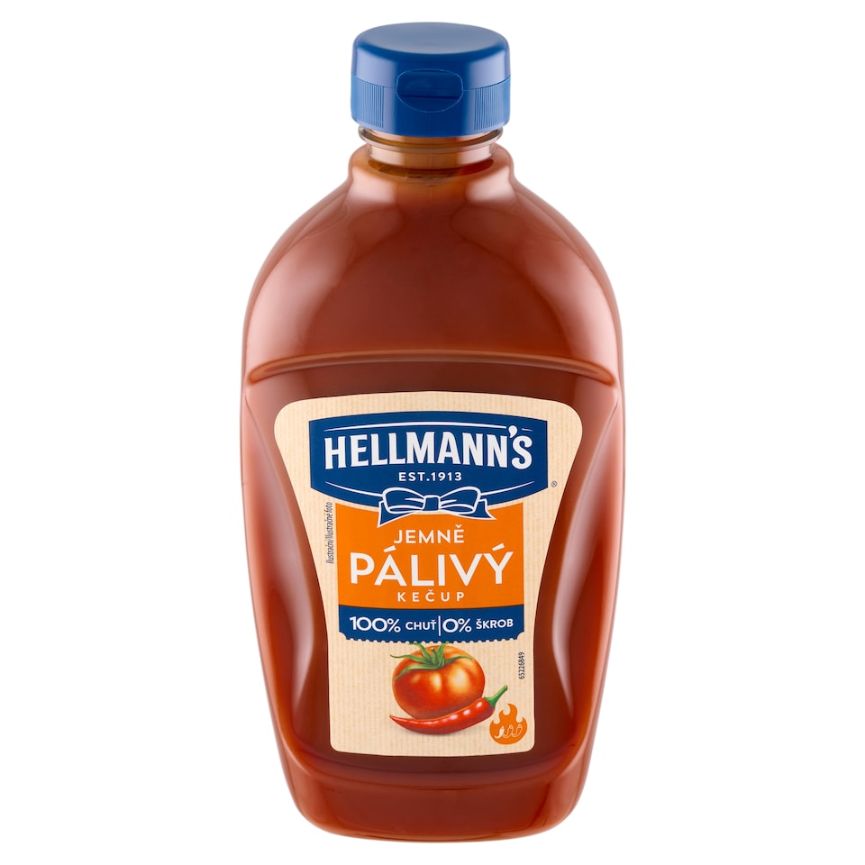 obrázok 1 z Hellmann's Kečup jemne pálivý 470 g
