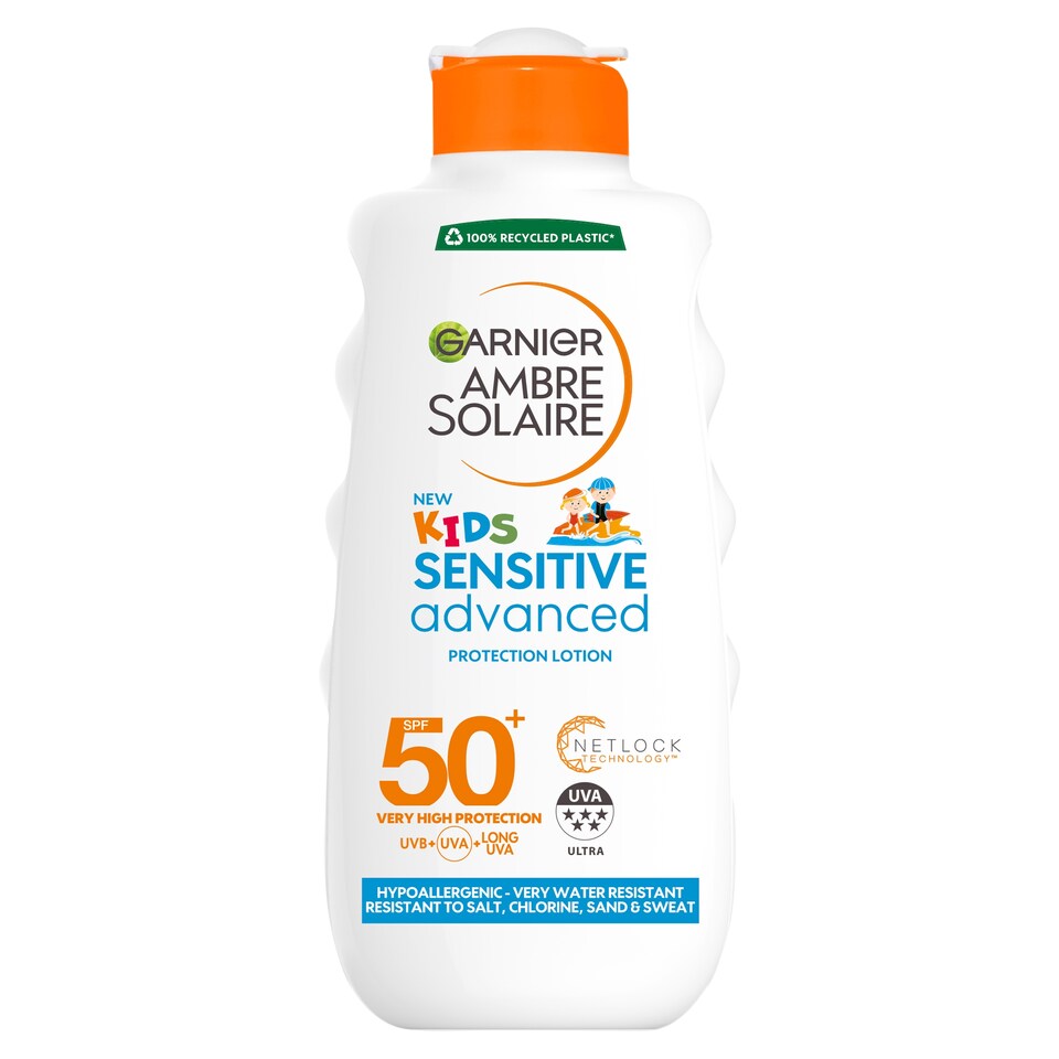 image 1 of Ambre Solaire Kids Sensitive Sun Cream SPF50+ 200ml