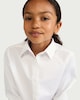 image 2 of F&F School Girls 5-Pack Long Sleeved Shirts in White