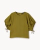 image 5 of F&F Textured Batwing Top in Olive