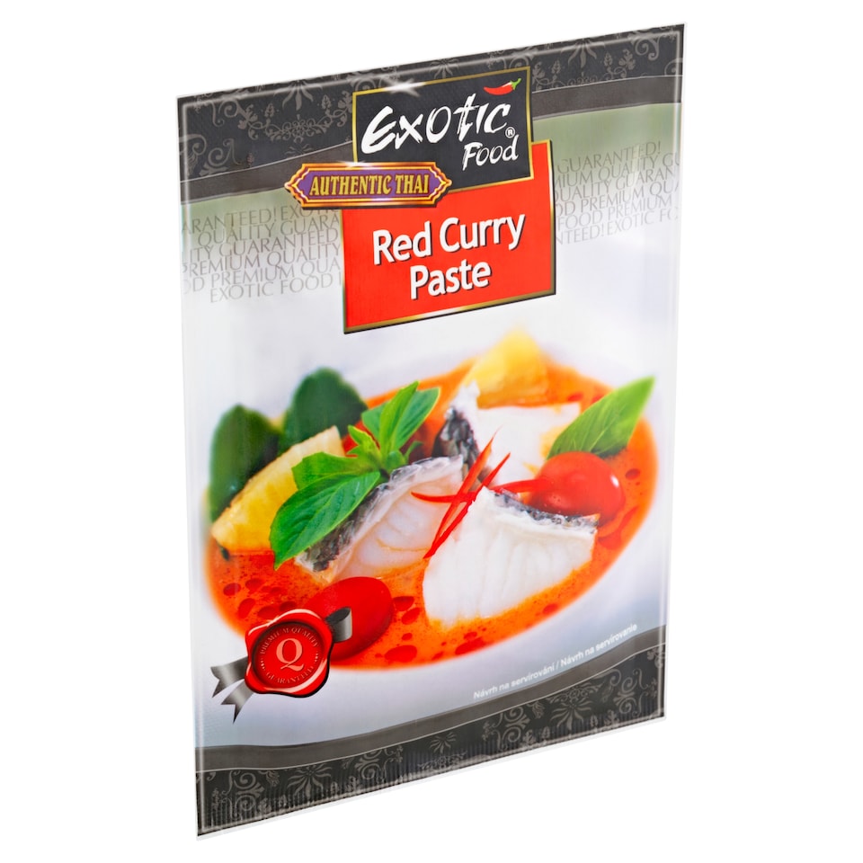 Exotic Food Authentic Thai Červená kari pasta pálivá 50g