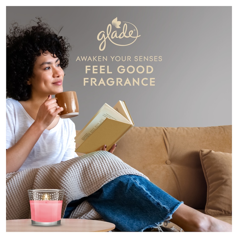 image 1 of Glade Scented Candle Relaxing Zen 112g