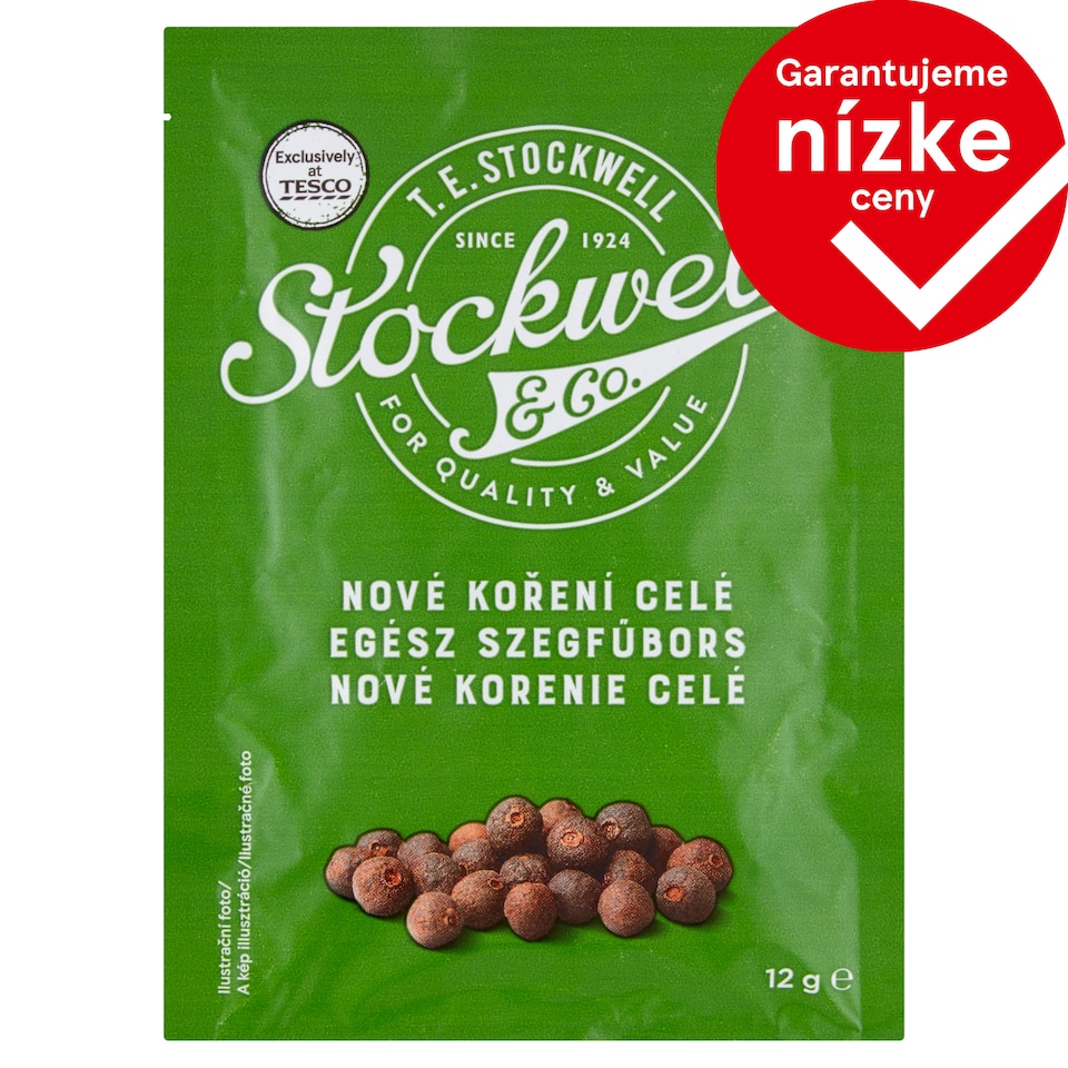 Stockwell & Co. Nové korenie celé 12 g