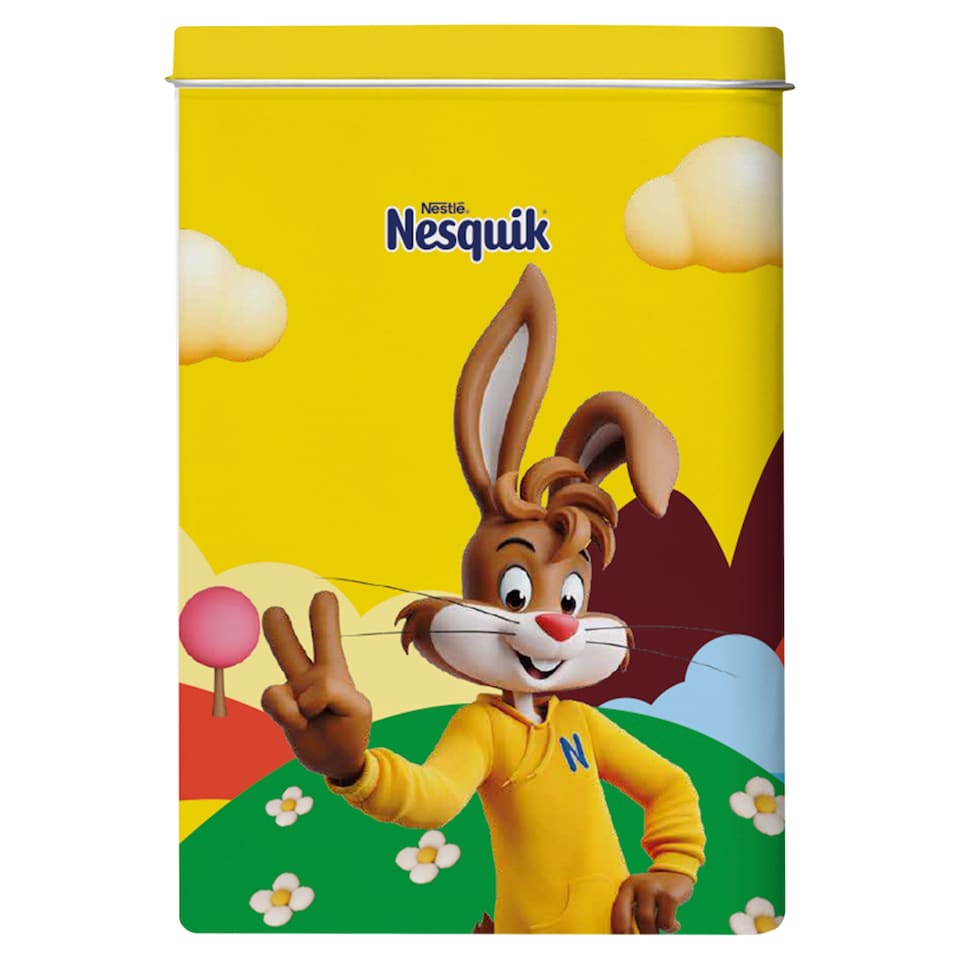 image 1 of Nesquik Instant Sweetened Cocoa Powder + Metal Box 800 g