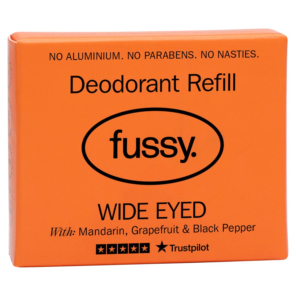 Fussy Natural Deodorant Refill Wide Eyed 40g