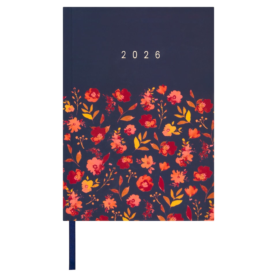 WOODVALE A5 WEEK TO VIEW CASEBOUND DIARY 2026