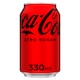 image 1 of Coca-Cola Zero Sugar 330ml