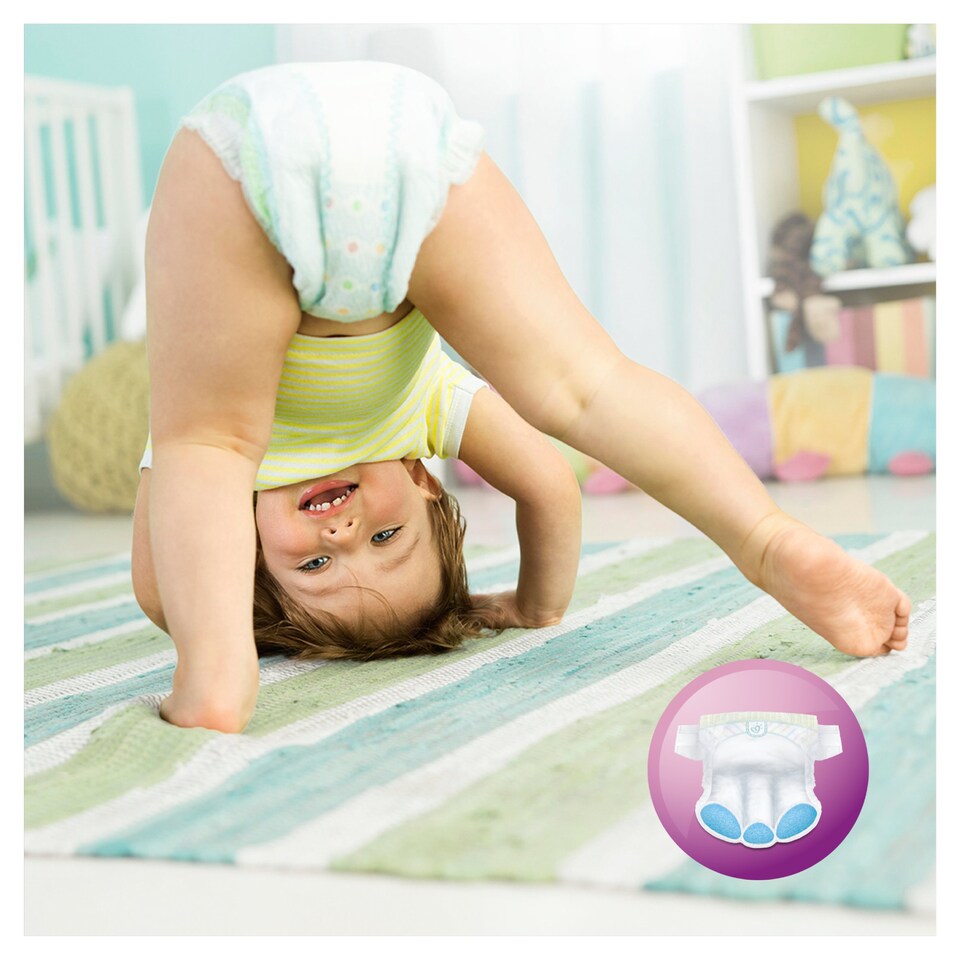 image 1 of Pampers Active Fit Size 4 Jumbo+ Pack 64 Nappies