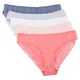image 2 of F&F 5 pack Brief Brazilian Lace Blue 12