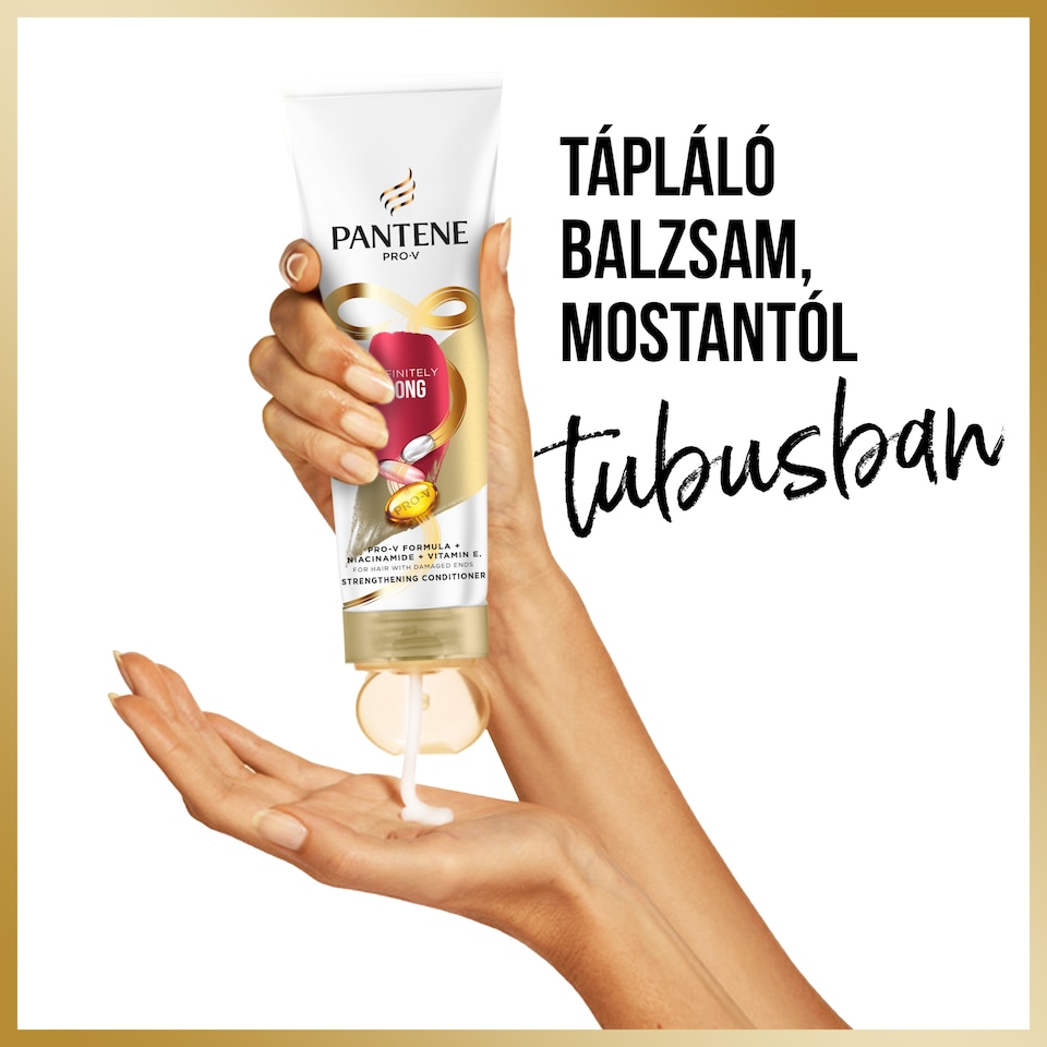 Pantene Pro-V Balzsam, Infinitely Long | Erősíti És Táplálja, Károsodott Hajat | 200 ml 1. kép