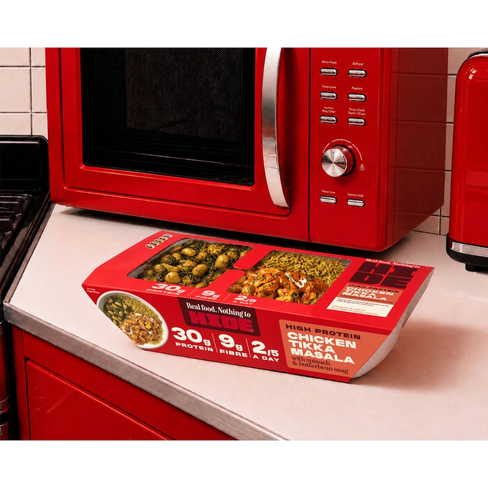 image 1 of HIDE Chicken Tikka Masala with SAAG & Brown Rice 390g