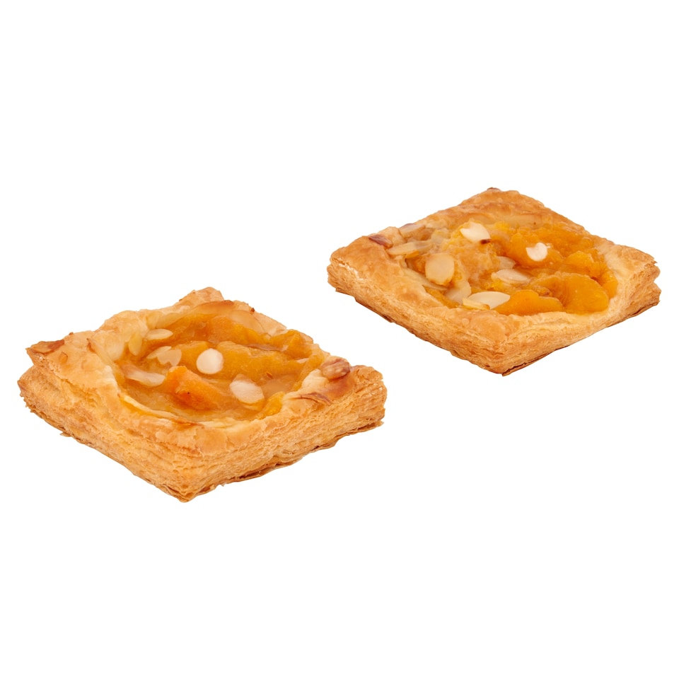 image 1 of Tesco Finest Peach & Almond Danish 2 Pack