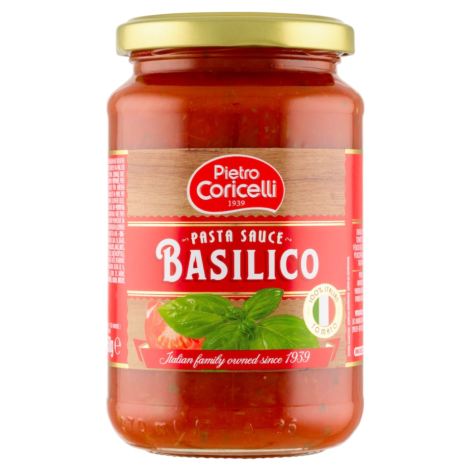 image 1 of Pietro Coricelli Pasta Sauce Basilico 350g