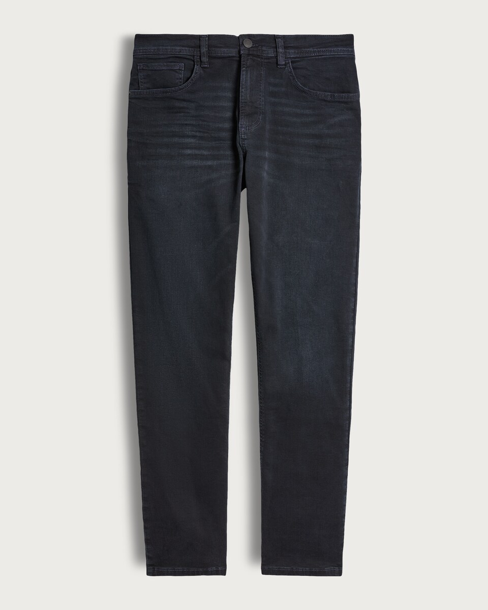 image 1 of F&F Straight Fit FREEF!T® Jeans in Navy