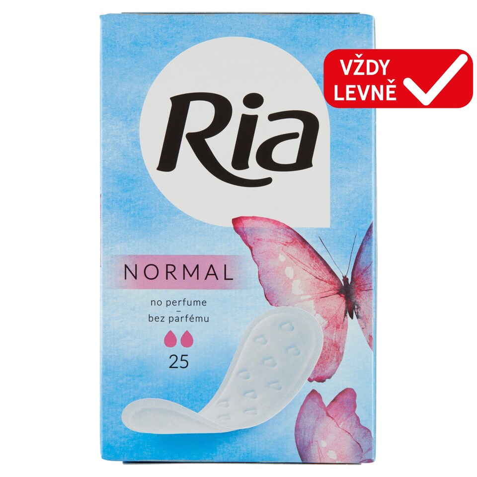 Obrázek 1 pro produkt Ria Normal Slipové vložky 25 ks