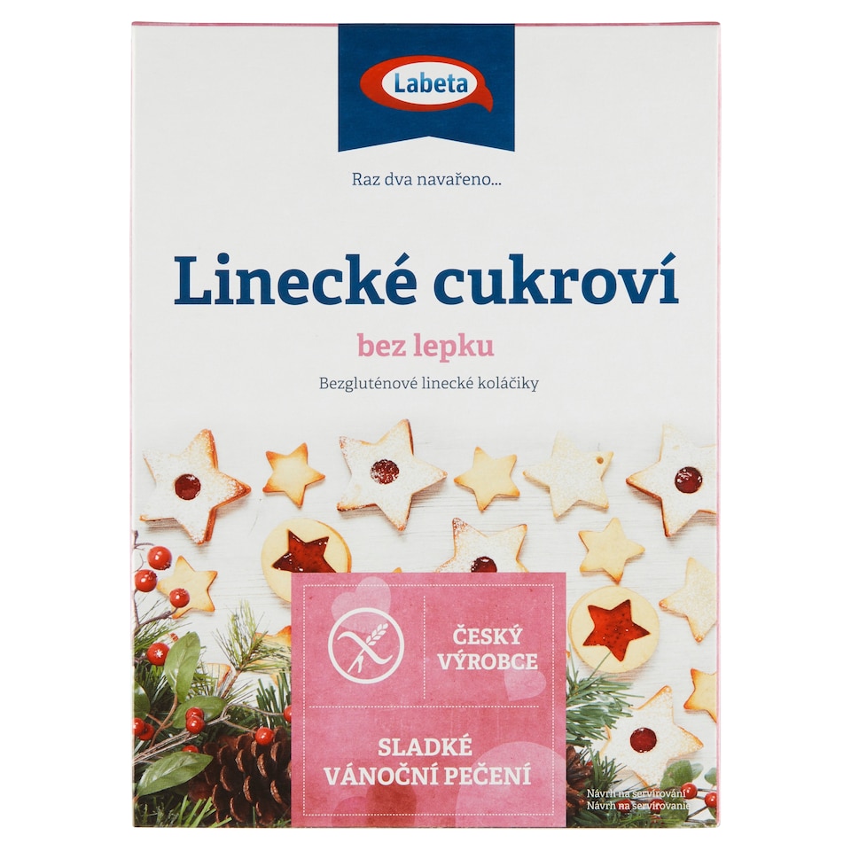 Labeta Linecké cukroví bez lepku 255g