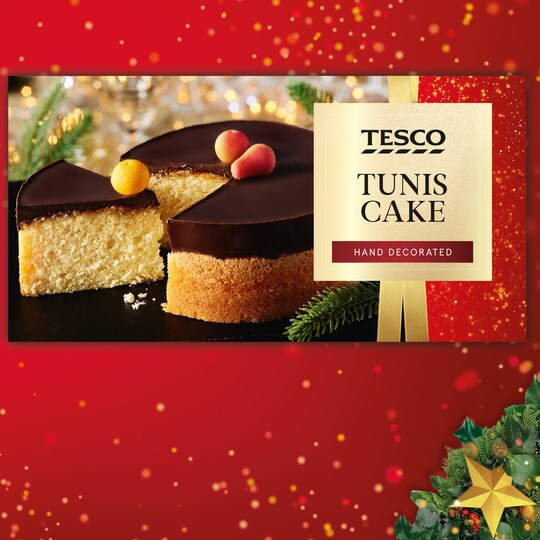 Tesco Tunis Cake Each Tesco Groceries
