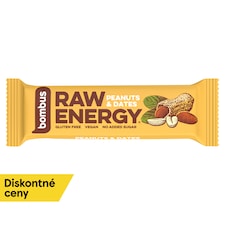 Bombus Raw Energy Peanuts & Dates 50 g