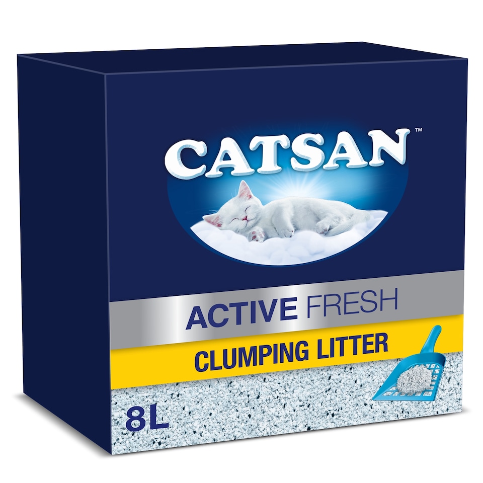 image 1 of CATSAN Active Fresh Cat Litter 8L
