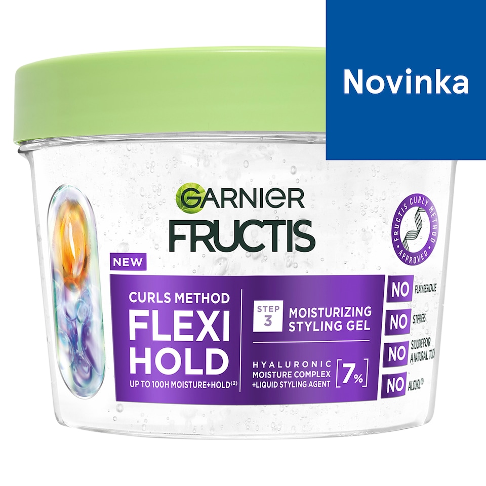 Garnier Fructis Curls Method hydratačný gél na vlnité a kučeravé vlasy 370 ml