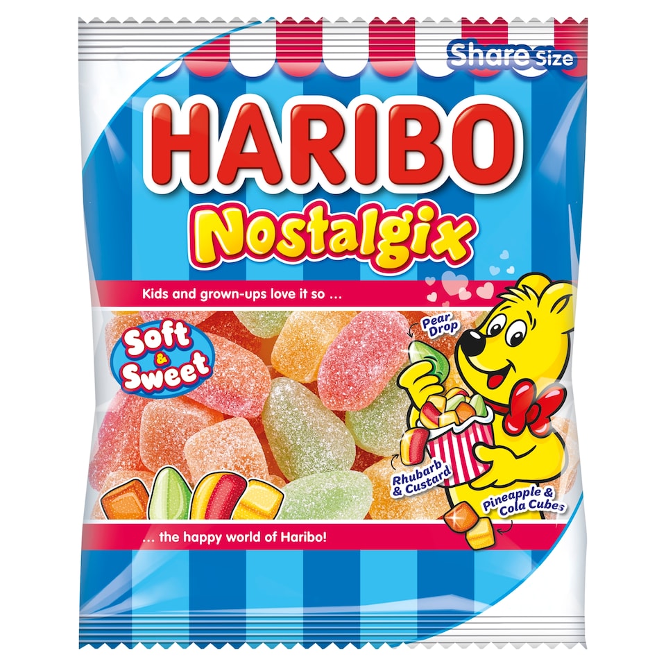 HARIBO Nostalgix Sweets Share Bag 175g