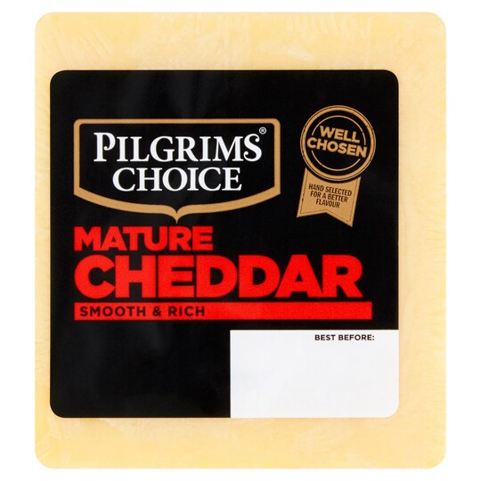 Counter Pilgrims Choice Mature Cheddar Cheese 240G